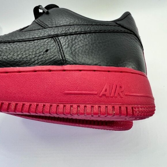 Nike Air Force 1 Low Black Size 11 Black & Red 318274-001 2007 - Picture 14 of 16